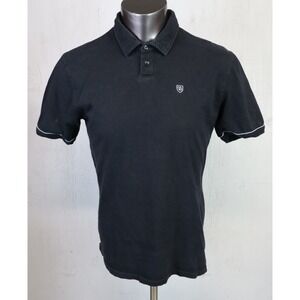 Mens Brixton Polo Shirt Short Sleeve Black Mens Size L Cotton Golf